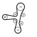 Timing Belt CT1220 Contitech, Thumbnail 3