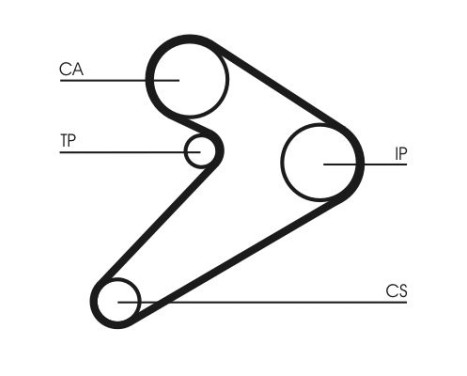 Timing Belt CT517 Contitech, Image 4