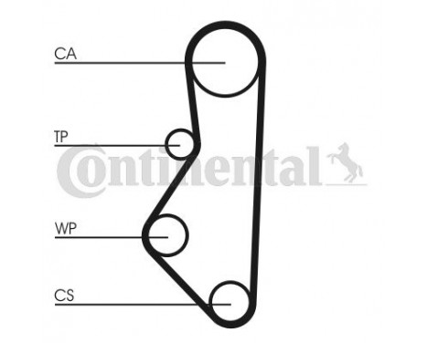 Timing belt CT585 Contitech, Image 2