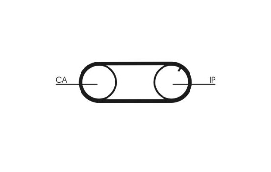 Timing belt CT641 Contitech, Image 3