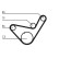 Timing Belt CT714 Contitech, Thumbnail 3