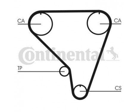 Timing Belt CT793 Contitech, Image 2