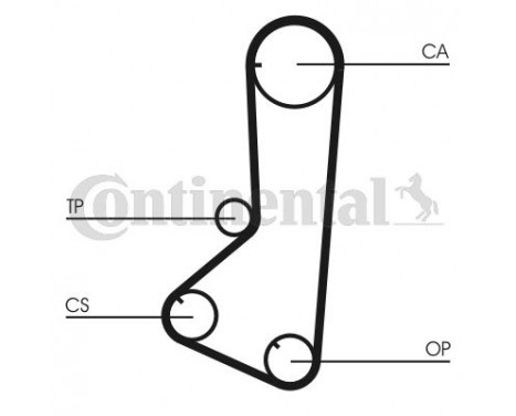 Timing Belt CT802 Contitech, Image 2