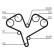 Timing Belt CT884 Contitech, Thumbnail 3