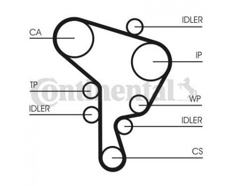 Timing Belt CT946 Contitech, Image 2