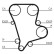 Timing Belt CT994 Contitech, Thumbnail 3