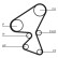 Timing belt kit CT1230K1 Contitech