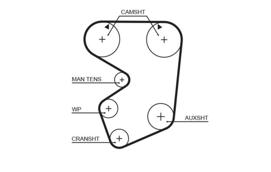 Timing Belt PowerGrip® 5013 Gates