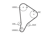 Timing Belt PowerGrip® 5118 Gates