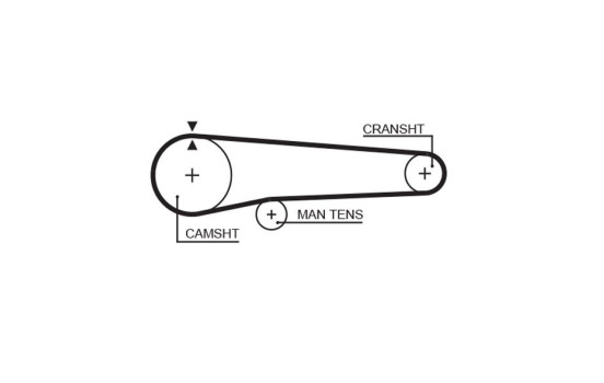 Timing Belt PowerGrip® 5219 Gates