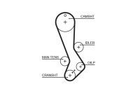 Timing Belt PowerGrip® 5282XS Gates