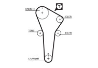 Timing Belt PowerGrip® 5421XS Gates
