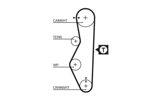 Timing Belt PowerGrip® 5521 Gates