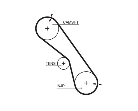 Timing Belt PowerGrip® 5560XS Gates, Image 2