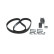 Timing belt set 1 987 946 678 Bosch