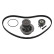 Timing belt set 32717 FEBI