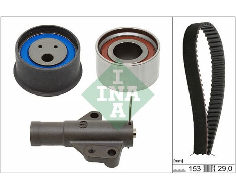 Timing Belt Set 530 0718 10 Ina