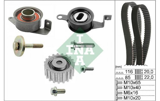 Timing Belt Set 530000510 Ina
