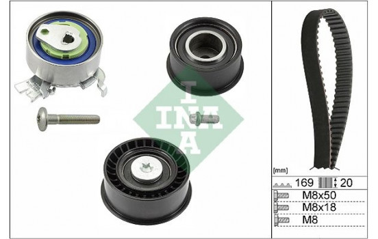 Timing Belt Set 530007810 Ina