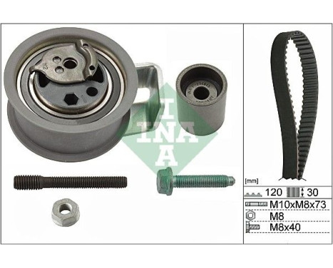 Timing Belt Set 530009110 Ina