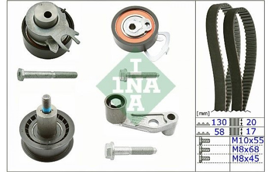 Timing Belt Set 530036010 Ina