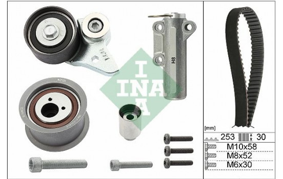 Timing Belt Set 530036610 Ina