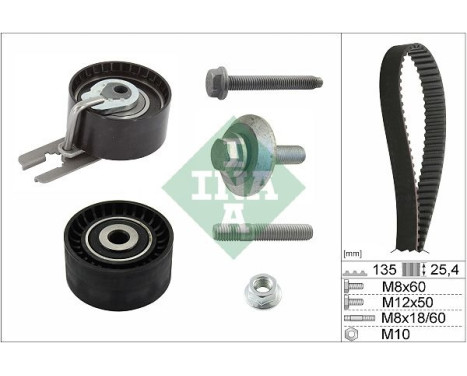 Timing Belt Set 530036910 Ina
