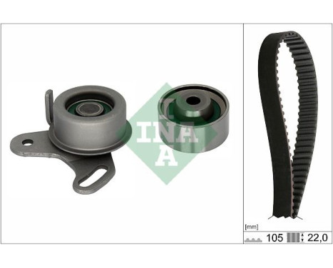 Timing Belt Set 530042710 Ina