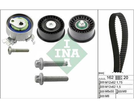 Timing Belt Set 530044110 Ina
