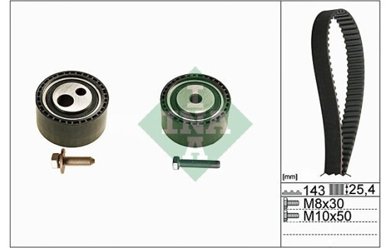 Timing Belt Set 530044710 Ina