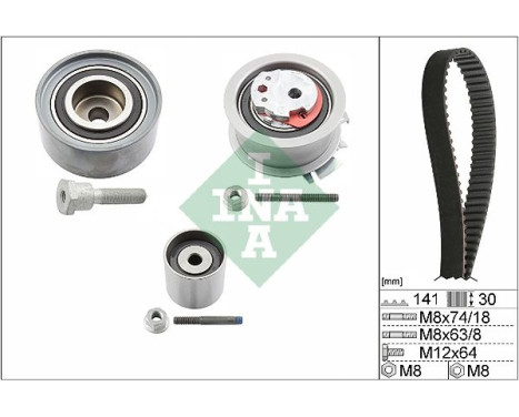 Timing Belt Set 530046310 Ina