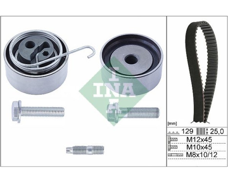 Timing Belt Set 530049110 Ina