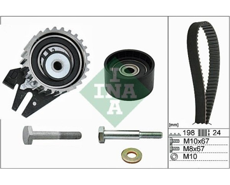 Timing Belt Set 530062610 Ina
