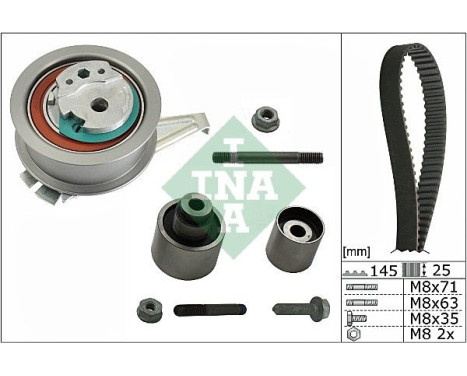 Timing Belt Set 530065010 Ina