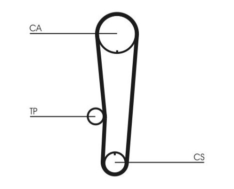 Timing Belt Set CT1017K1 Contitech, Image 4
