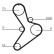 Timing Belt Set CT1038K1 Contitech, Thumbnail 4