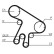 Timing Belt Set CT1043K2 Contitech, Thumbnail 6