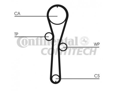 Timing Belt Set CT1045K1 Contitech, Image 2