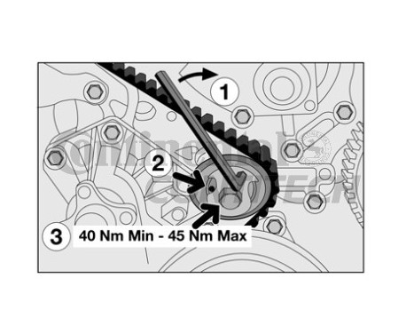 Timing Belt Set CT1055K1 Contitech, Image 3