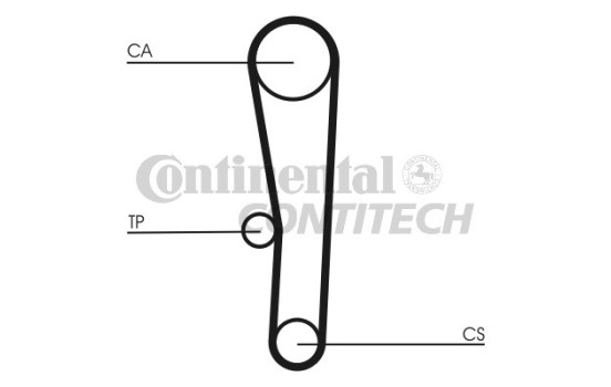 Timing Belt Set CT1062K1 Contitech, Image 2