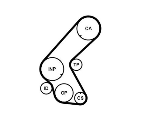 Timing Belt Set CT1078K1 Contitech, Image 5