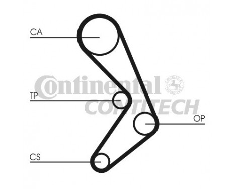 Timing Belt Set CT594K3 Contitech, Image 3