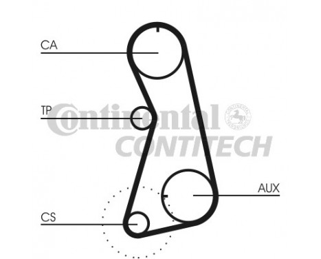 Timing Belt Set CT630K1 Contitech, Image 2