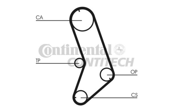 Timing Belt Set CT647K1 Contitech, Image 2
