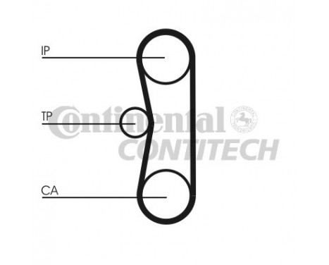 Timing Belt Set CT662K1 Contitech, Image 2