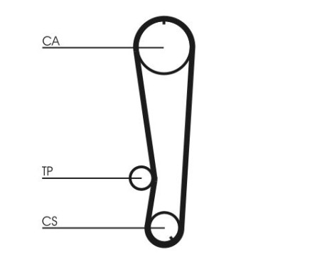 Timing Belt Set CT674K1 Contitech, Image 6
