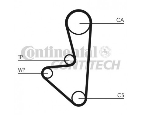 Timing Belt Set CT744K1 Contitech, Image 2