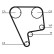 Timing Belt Set CT773K1 Contitech, Thumbnail 5