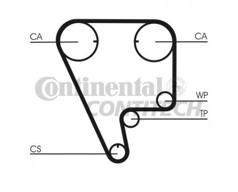 Timing Belt Set CT794K1 Contitech, Image 2