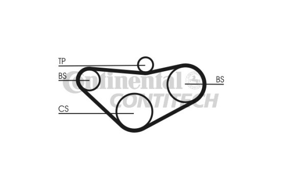 Timing Belt Set CT800K1 Contitech, Image 2